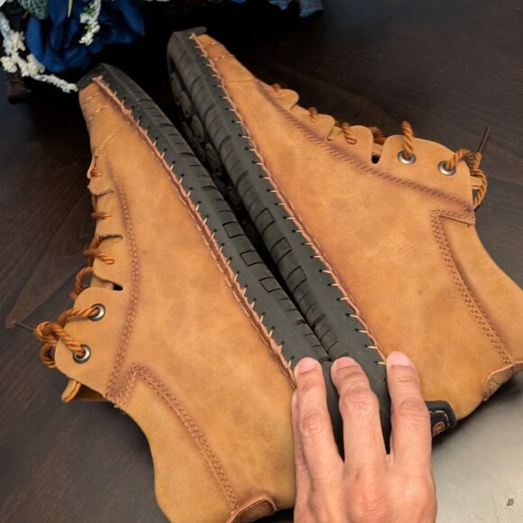 S7 ALCUBIEREE Leather Pressure Point Shoes - Picture 7 of 13